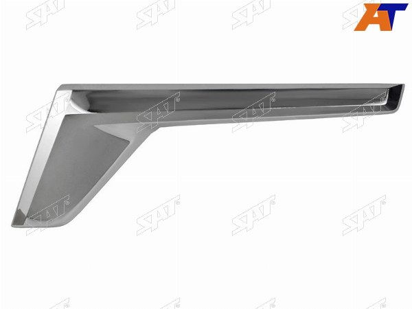 Молдинг решетки TOYOTA LAND CRUISER 200 15-21 LH хром