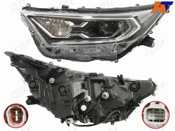 Фара TOYOTA RAV4 19- LH LED (без блока)