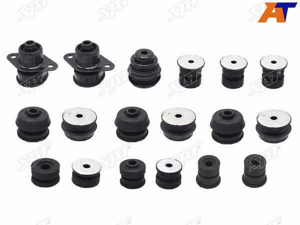 Опоры рамы кузова (комплект) TOYOTA LAND CRUISER PRADO 95 дорестаил 96-99