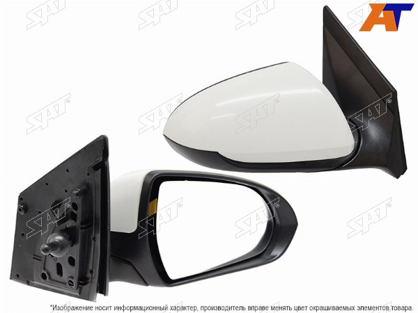 Зеркало HYUNDAI SOLARIS 17-20 RH механ.