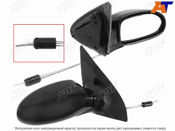 Зеркало FORD FOCUS 98-04 RH механическое