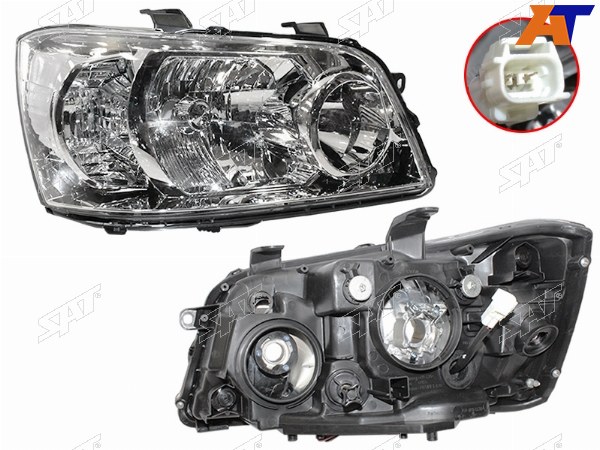 Фара TOYOTA KLUGERHIGHLANDER 03-07 RH