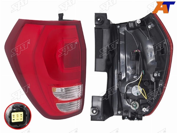 Фонарь задний HAVAL H9 15- LH нижний