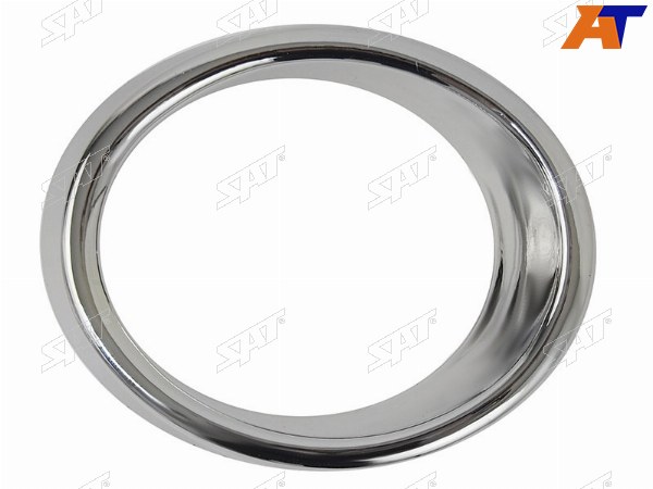 Окантовка оправы ПТФ CHEVROLET AVEO T250 08- 5D HBK RH хром