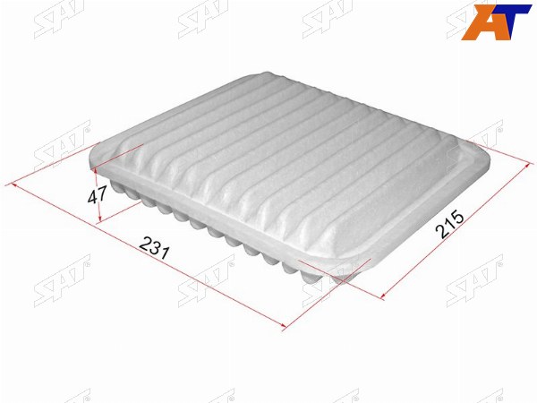 Фильтр воздушный MITSUBISHI GALANT 03-12ECLIPSE 06-11