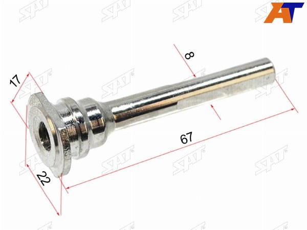 Направляющая суппорта FR NISSAN ALMERA N15BLUEBIRD SYLPHY G11TEANA J31PRIMERA P11WINGOADAD Y11