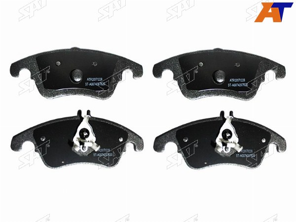 Колодки тормозные перед MERCEDES W204C204S204W212