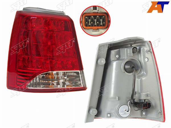 Фонарь задний KIA SORENTO 09-13 LED LH