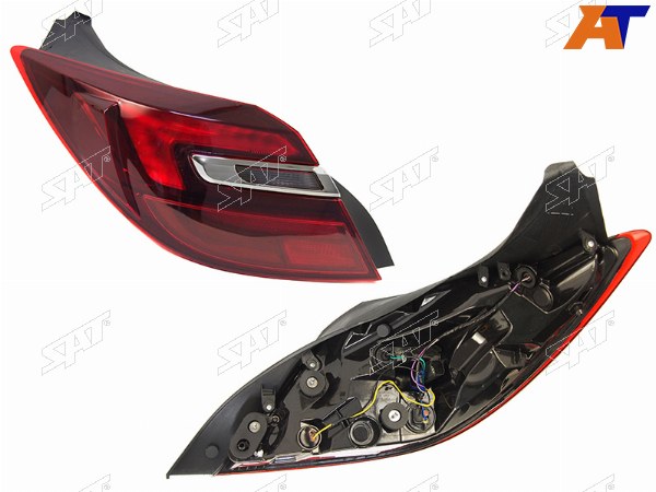 Фонарь задний OPEL INSIGNIA 13-16 LH диодный