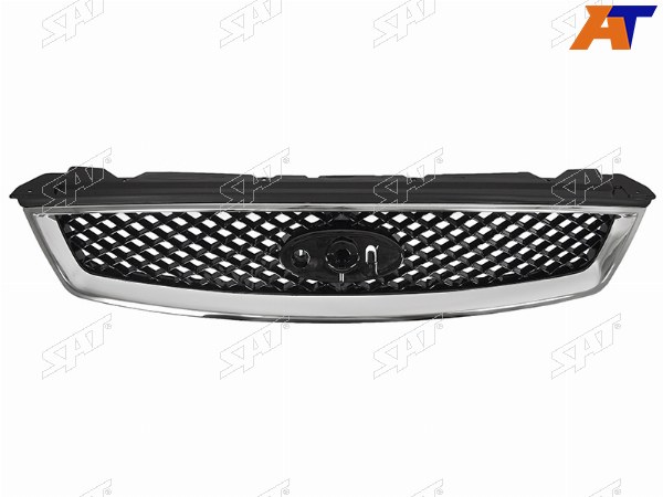 Решетка радиатора FORD FOCUS II 05-08 хром