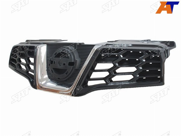 Решетка радиатора NISSAN QASHQAI 10-14 хром