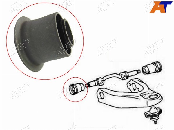 Сайлентблок верхнего рычага FR Lite  TownAce 2WD 94-97