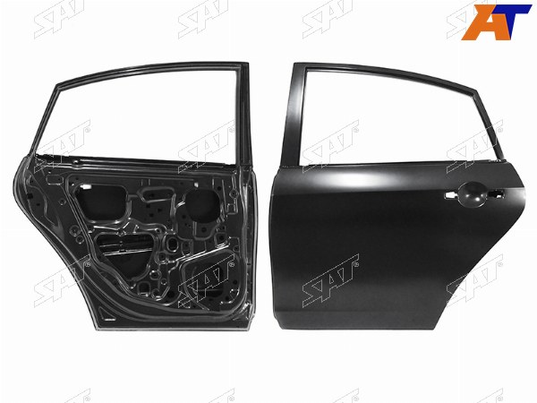 Дверь задняя NISSAN ALMERA (RUS) 12- LH RUSSIAN TYPE