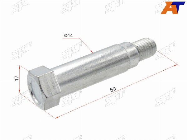 Направляющая RR суппорта TOYOTA CAMRY ACV30,SXV20,Vista SV5, Caldina 24