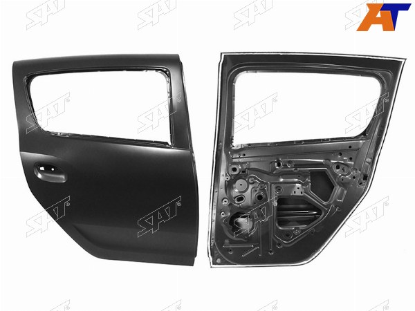 Дверь задняя RENAULT SANDEROSANDERO STEPWAY 14- RH