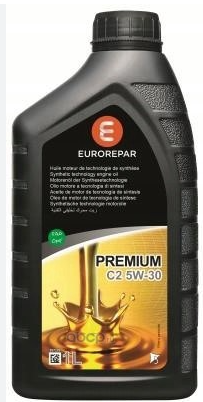 EUROREPAR 1635764480 масло моторное C2 5w30 1l