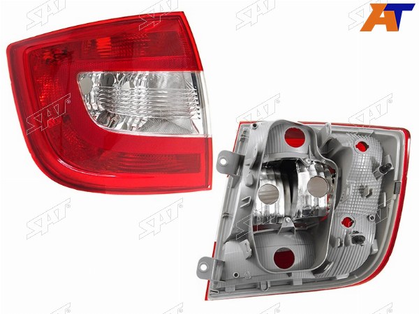 Фонарь задний SKODA RAPID 12-20 LH