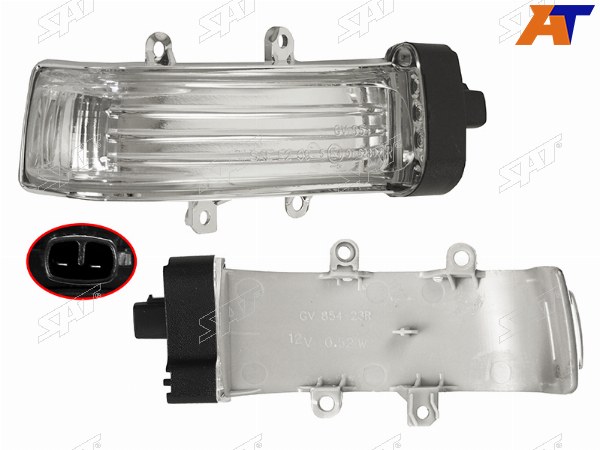 Поворот в зеркало TOYOTA RAV4 08-12RACTIS 06-10bB 07-14SIENTA 06-15PORTE 07-NOAHVOXY 07-14EST