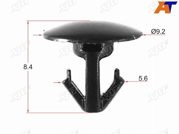 Клипса капота FORDMAZDA (1 шт.)