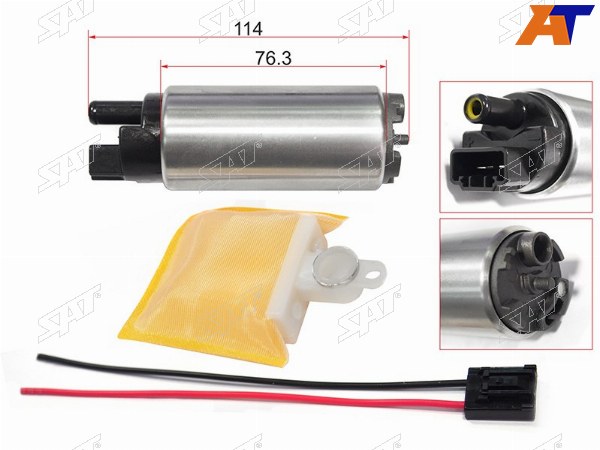 Топливный насос 12V, 3,8BAR, 110LH, V=2500-3000 1JZ-GTE, 2JZ-G 93-01