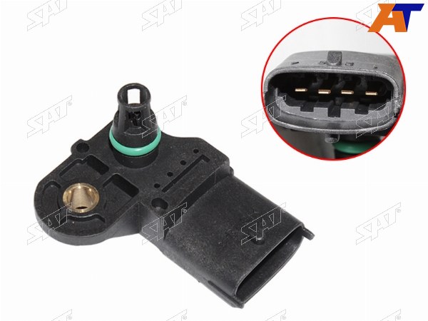 Датчик абсолютного давления OPEL ASTRA J 1,4 09-15 VECTRA C 2,2 02-08FORD KUGA 12-  CHERRY TIGGO