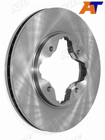 Диск тормозной (Перед) Honda Accord 89-98  Civic 95-06  Ascot 89-97  Rafaga 93-97
