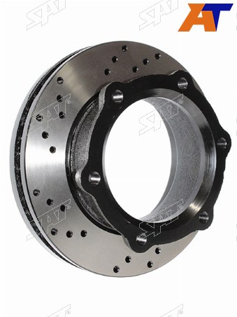 Комплект дисков тормозных передний перфорированные TOYOTA DynaToyoAce XZU4 03-, HINO 300, DUTRO