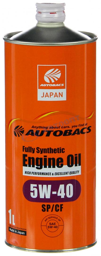 Масло моторное Autobacs ENGINE OIL FS 5W40 [SPCF] синтетическое 4л