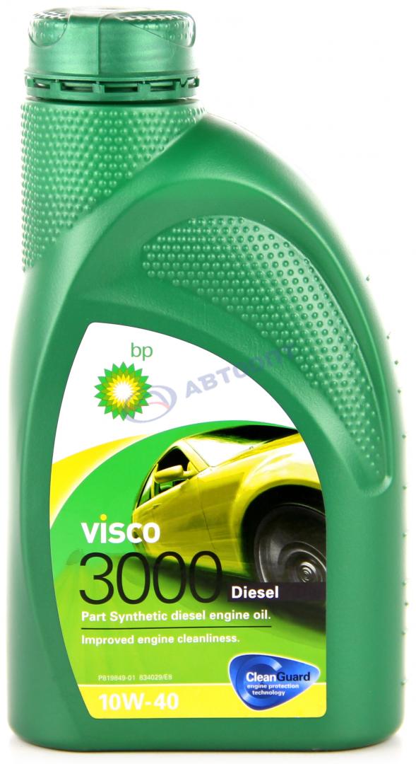 Масло моторное British Petroleum Visco 3000 Diesel 10W40 [SLCF] полусинтетическое 1л