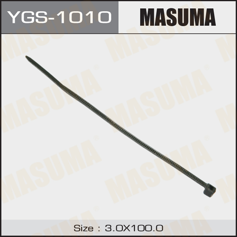 MASUMA YGS1010 Хомут пластиковый черный 3х100