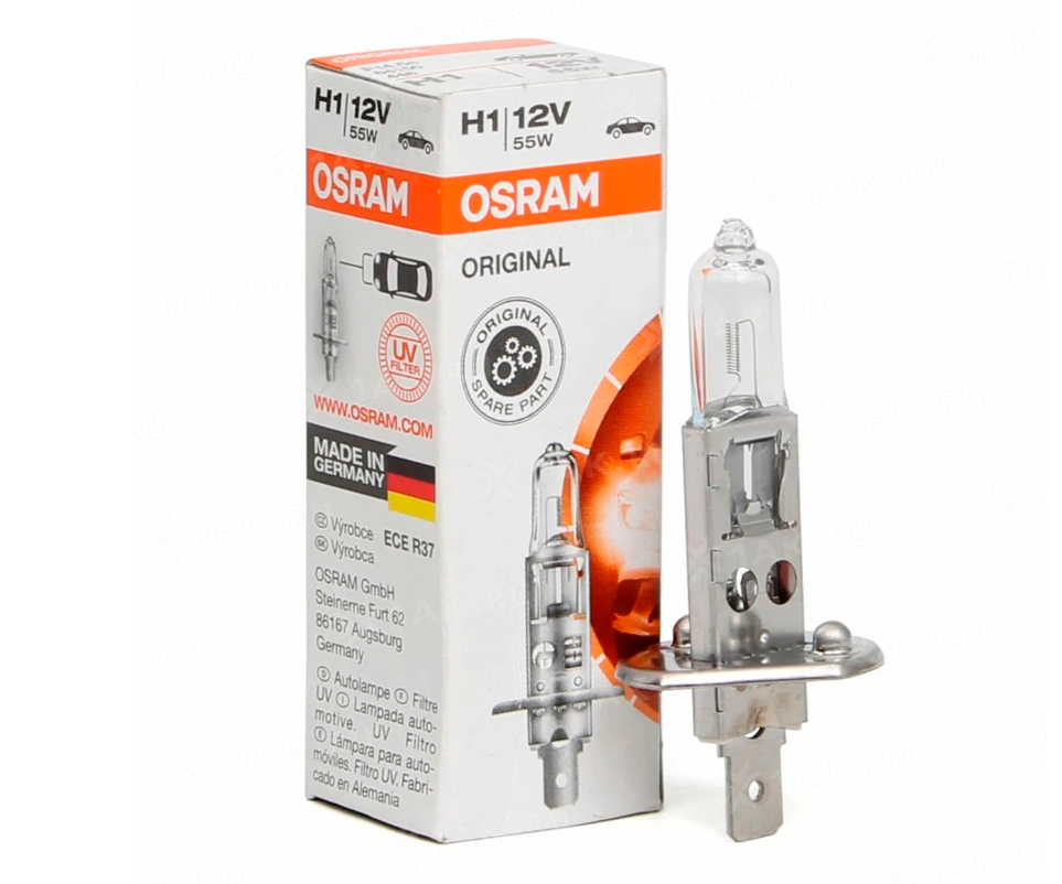 OSRAM 64150 Лампа H1 12V 55W P14.5s