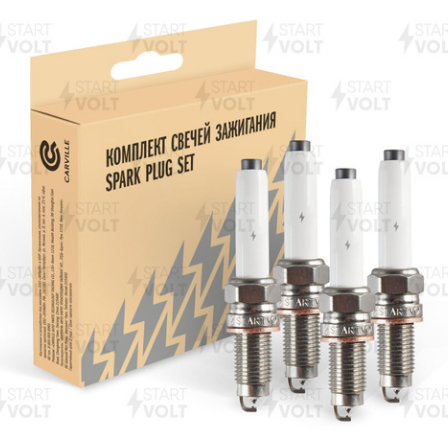 STARTVOLT VSP0055 Комплект свечей зажигания для автомобилей VAG Octavia A8 RAPID