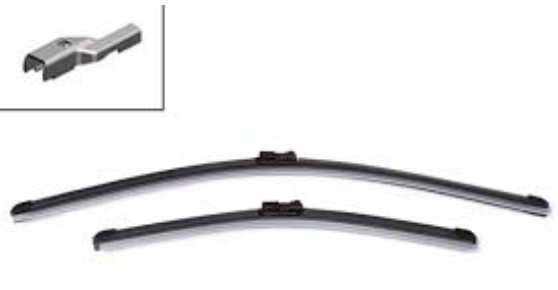 STELLOX 201677SX Щетки стеклоочистителя 60см 40см комплект плоская Push button 19mm Moskwitsch 3, JAC JS4, FIAT Doblo 2010