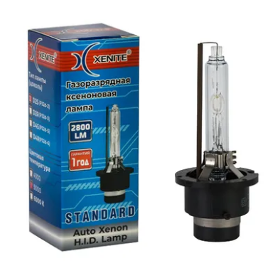 XENITE 1004036 Лампа ксеноновая головного света D2S P32d-2 5000K Standart 85V 35W картон 1шт