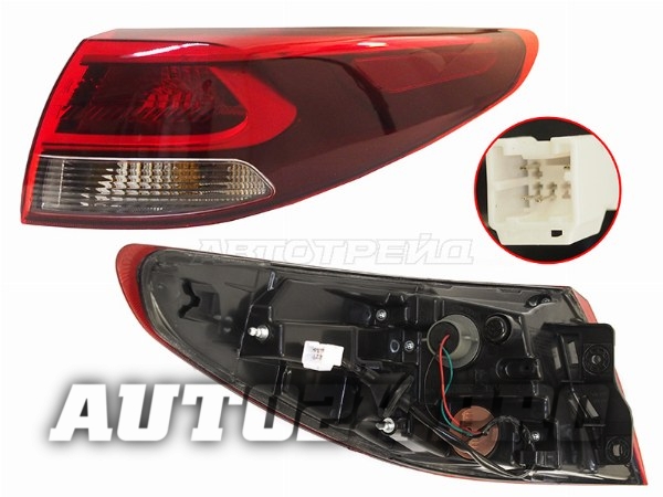 Фонарь задний KIA RIO X-LINE 17-21 RH