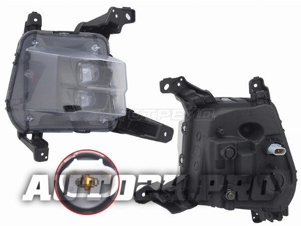 Фара противотуманная KIA K5 20- RH LED/комплектация GT