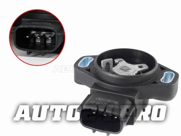 Датчик положения дроссельной заслонки NISSAN GA/SR/QG/KA/VQ/RB/TB (под 1 фишку)