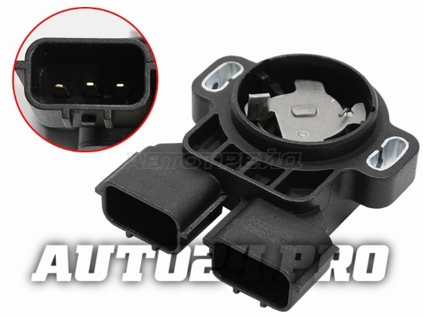 Датчик положения дроссельной заслонки NISSAN QG/SR/KA/VQ/TB (под 2 фишки)