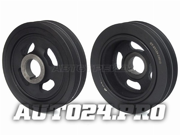 Шкив коленвала HYUNDAI TUCSON 04-10/COUPE 01-09/ELANTRA 00-06/MATRIX/LAVITA 01-06/TRAJET 00-06