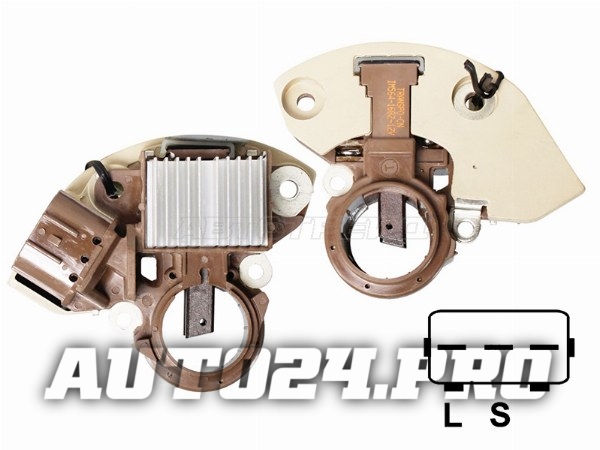 Реле-регулятор напряжения генератора NISSAN TIIDA C11X HR16DE LHD 07-/QASHQAI J10E HR16DE 07-13/NOTE
