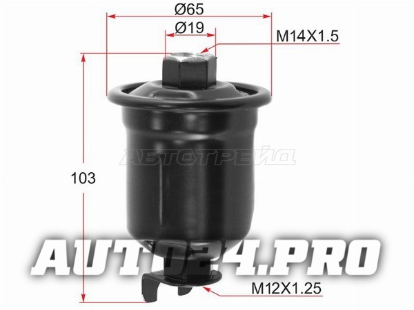Фильтр топливный TOYOTA RAV4 SXA1# 94-00
