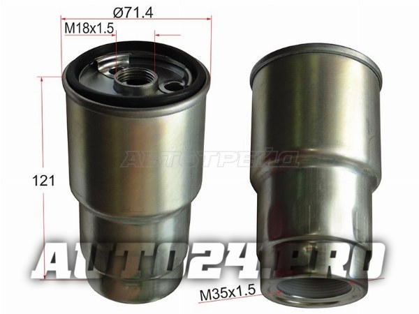 Фильтр топливный TOYOTA CORONA/MARK/HIACE 2/3C/2LTE 92-