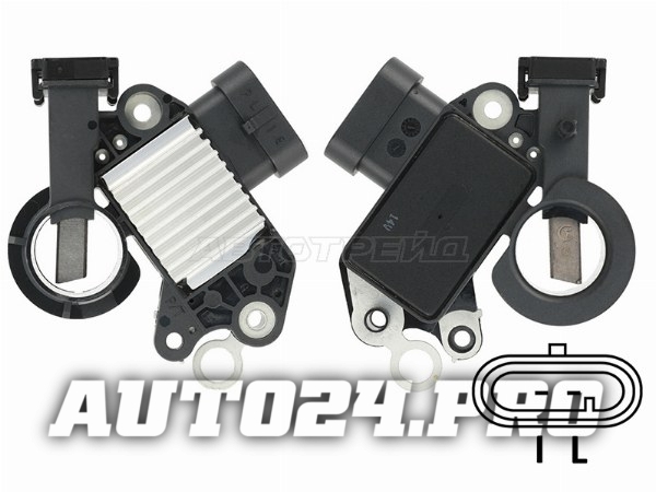 Реле-регулятор напряжения генератора CHEVROLET/DAEWOO LACETTI/NUBIRA 04-13/AVEO 04-08/KALOS 06- F14D