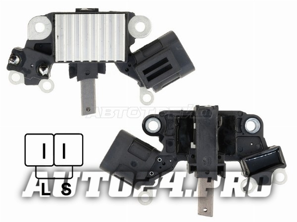Реле-регулятор напряжения генератора NISSAN PRIMERA 99-02/PATROL 00-05/TERRANO 3.0D 02- ZD30D