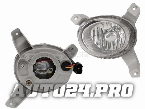 Фара противотуманная CHEVROLET AVEO T250 05-11 LH 4D хруст.