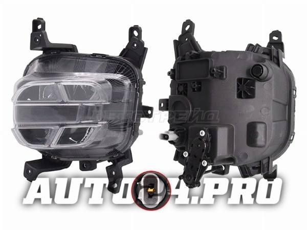 Фара противотуманная KIA SPORTAGE 18-22 LH LED
