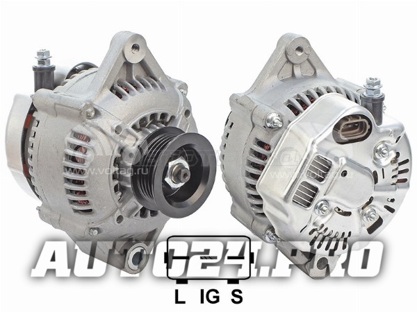 Генератор TOYOTA HILUX 98-05 /HIACE 98-06 /LAND CRUISER PRADO 96-02 2/3ZFE 12V 70A