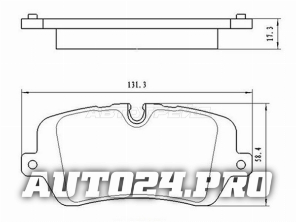 Колодки тормозные зад LAND ROVER DISCOVERY 16-/RANGE ROVER 12-/RANGE ROVER SPORT 13-