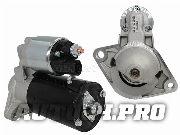 Стартер Toyota Avensis (T220) 00-03 / Corolla (E120) 00-07 / RAV4 (CA20) 00-05 / Auris 06-10 (1,1 kW