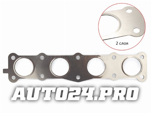 Прокладка выпускного коллектора 2,0/2,4 G4KD/G4KE iX35 10-/SONATA NF 07-10/KIA SPORTAGE 10-/CERATO 0